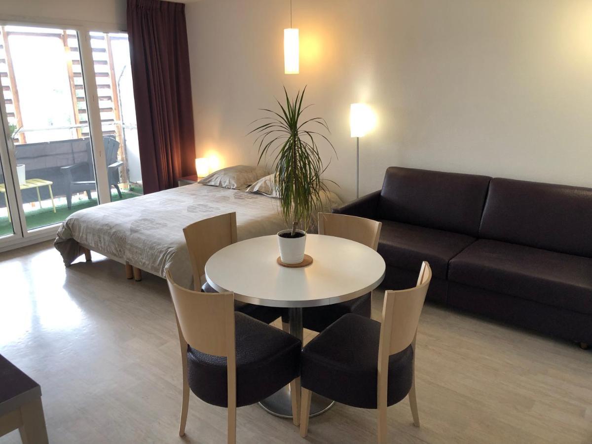 Appart Lourdes 100 M Gare - 4 Places Avec Balcon 10Mn Sanctuaire Exteriör bild